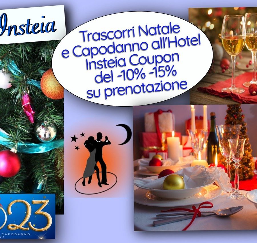 Grandiosi Natale e Capodanno all'Hotel Insteia