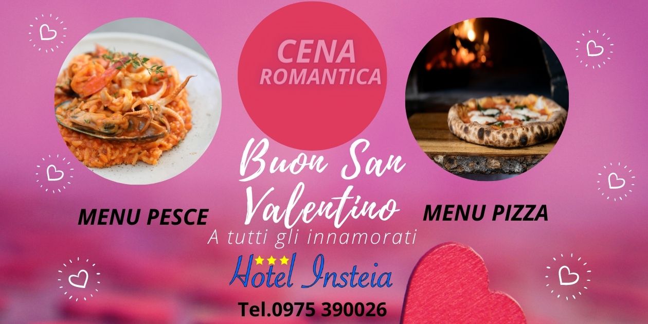 Festeggia San Valentino all’Hotel Insteia