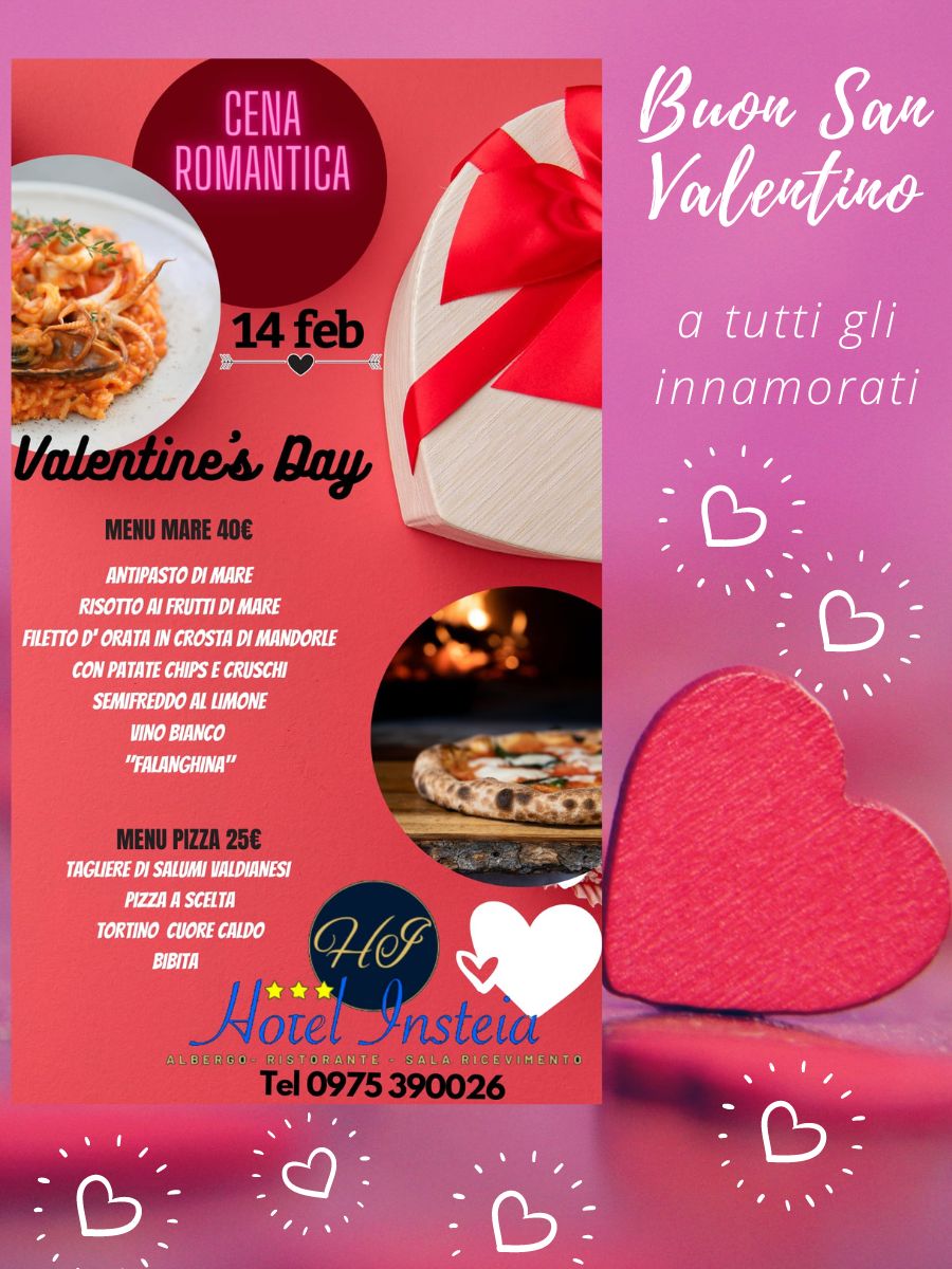 Festeggia San Valentino all'Hotel Insteia Festeggia San Valentino all'Hotel Insteia