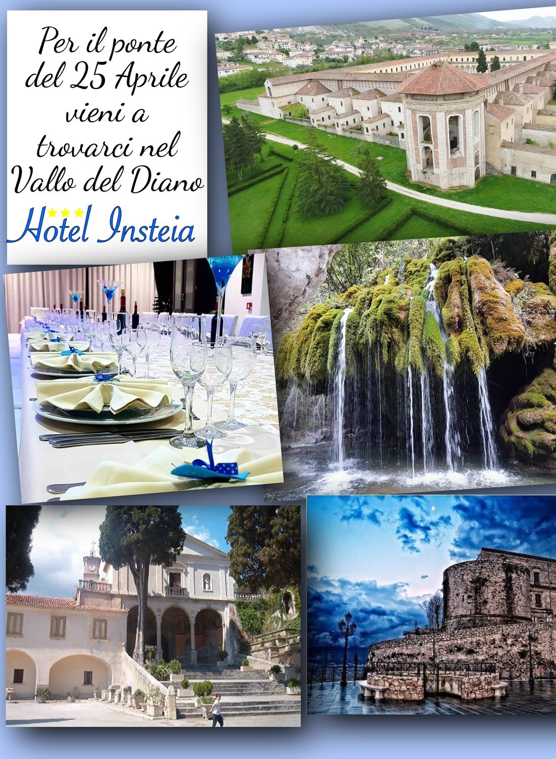 Offerta Ristorante e Hotel per il ponte del 25 Aprile