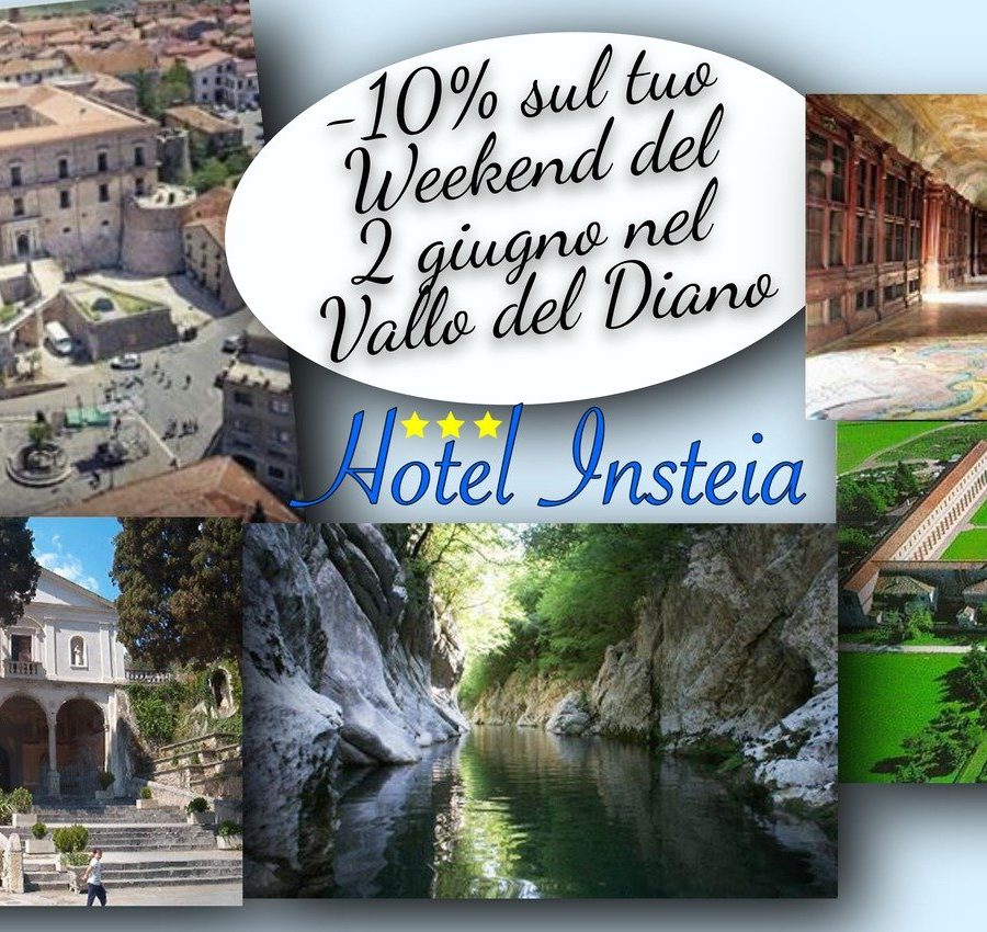 Weekend dall'1 al 4 giugno 2023 nel Vallo del Diano