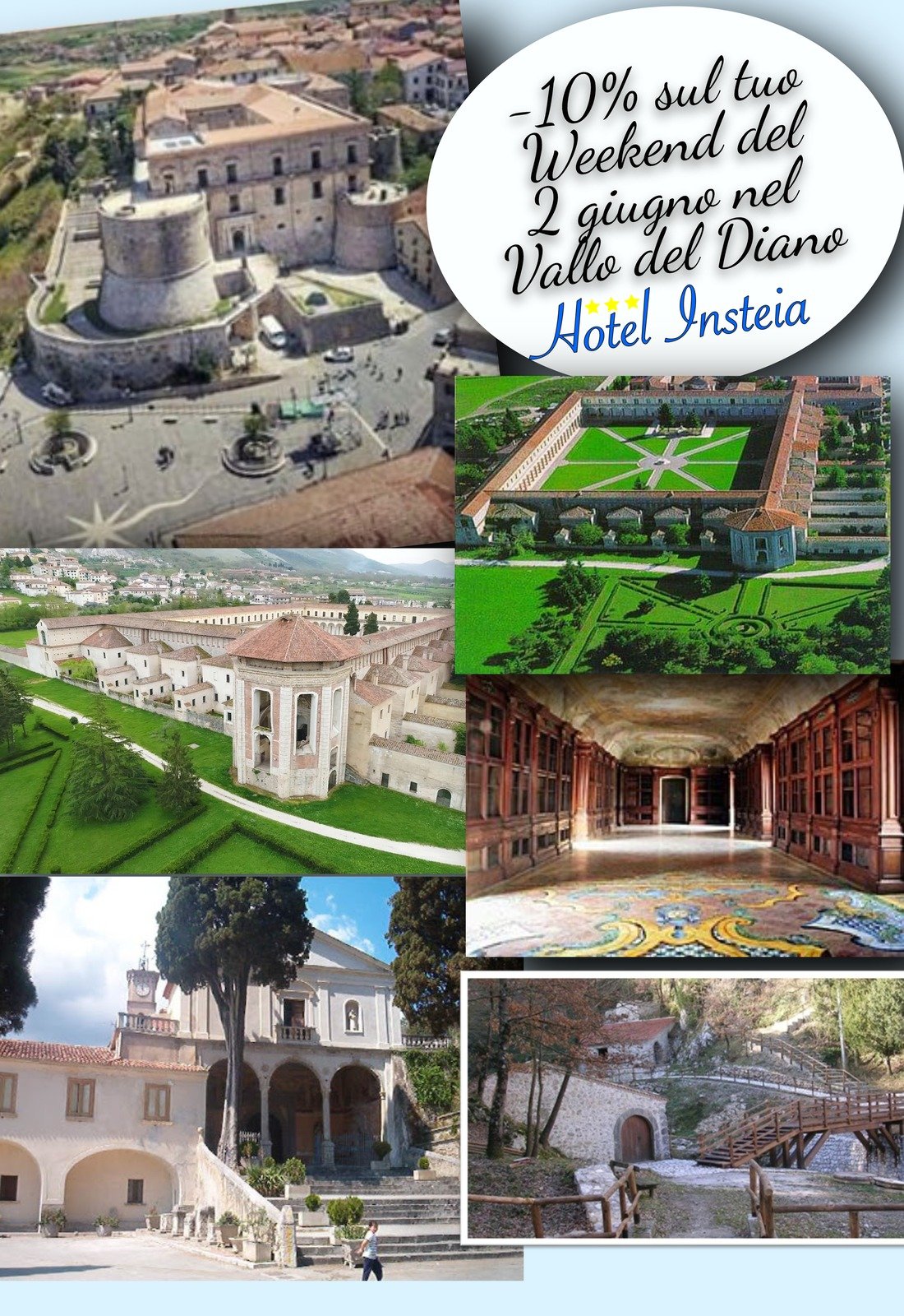 Weekend dall'1 al 4 giugno 2023 nel Vallo del Diano