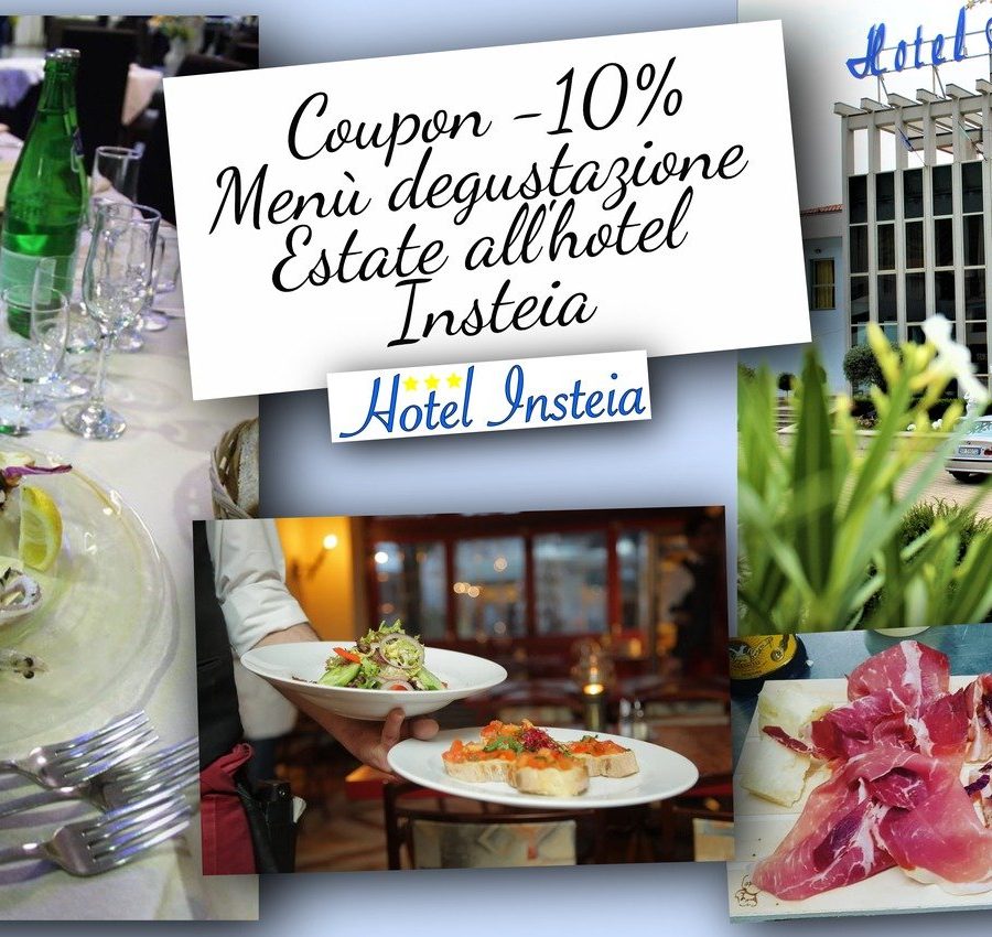 Menù Degustazione estate all'Hotel Insteia