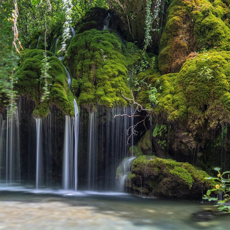 La cascata Capelli di Venere