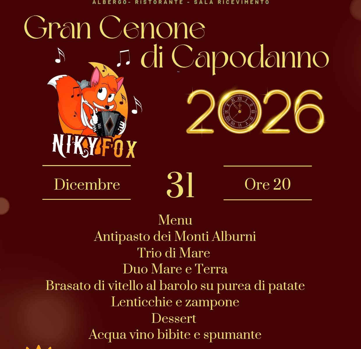 Gran Cenone di Capodanno